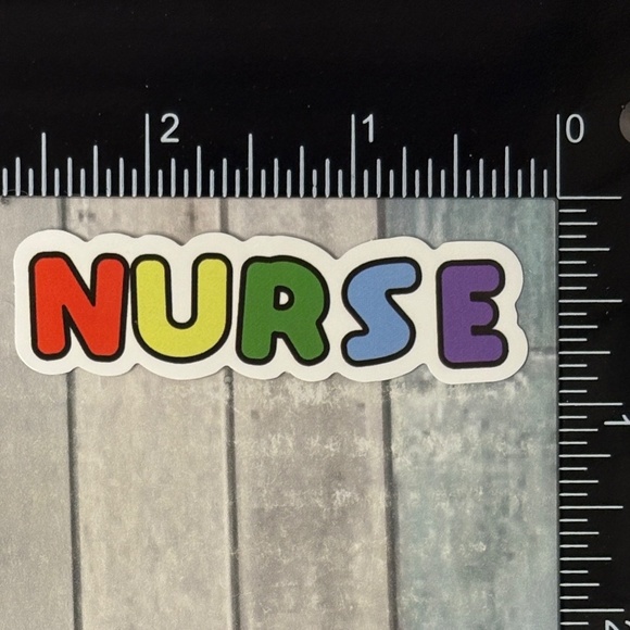 🌀10/$10🌀 Healthcare Nurse Doctor Reusable Waterproof Vinyl Sticker Decal - Picture 1 of 1